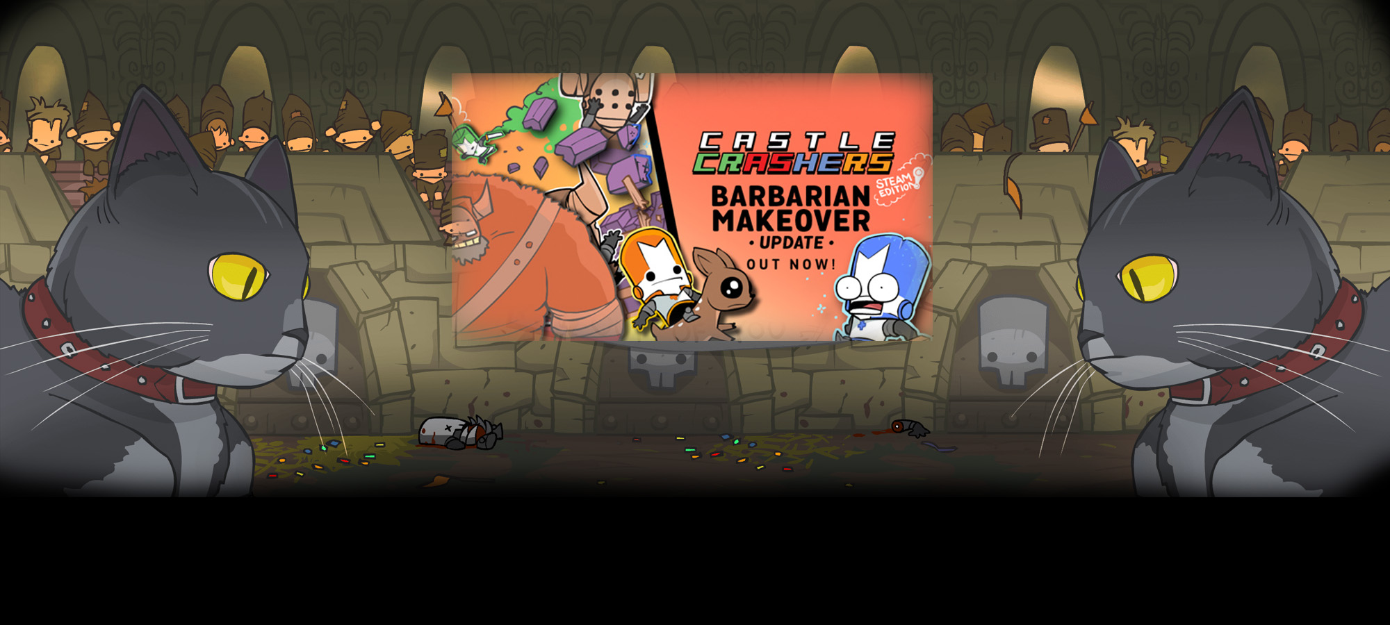 Castle Crashers multyplayer with Steam Link : r/castlecrashers