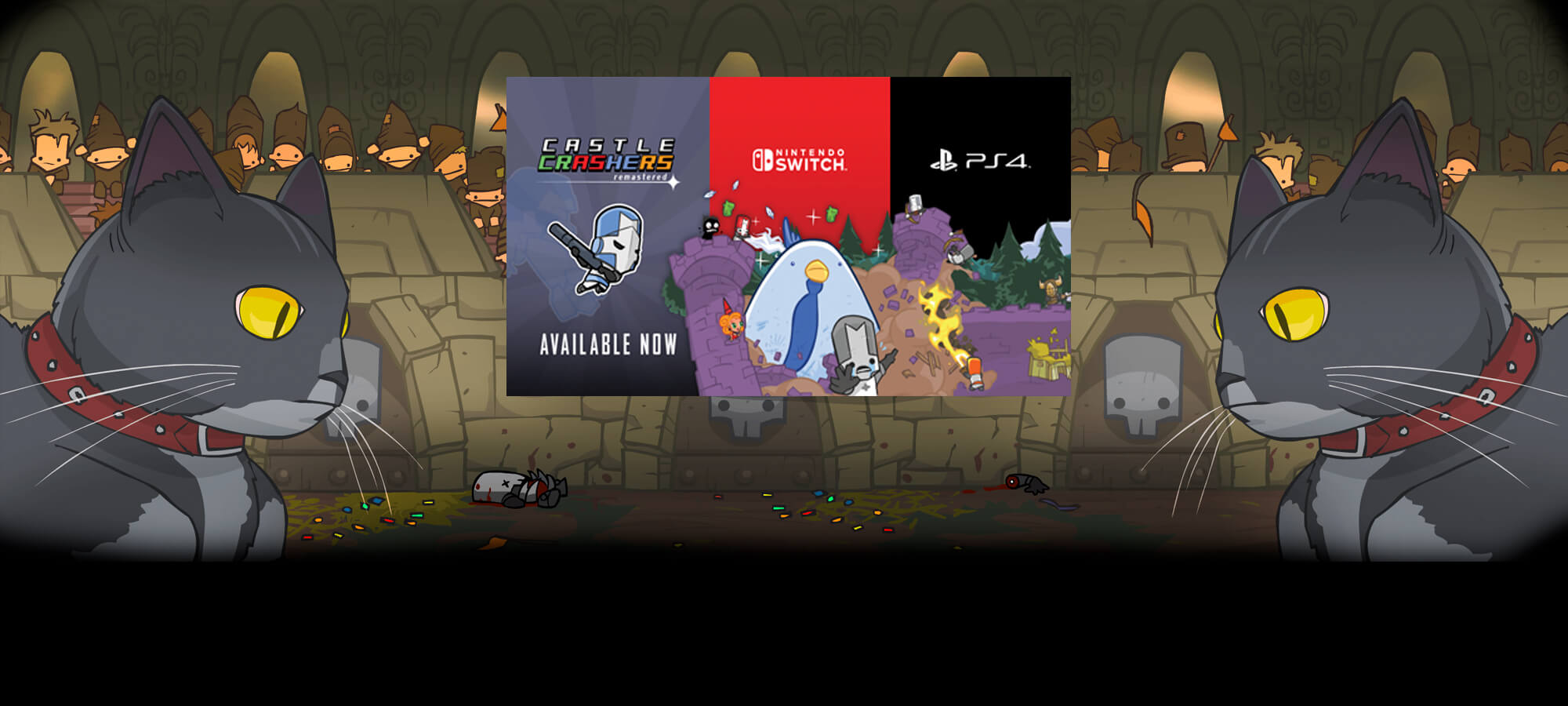 FNF X CASTLE CRASHERS: CRASHING jogo online gratuito em